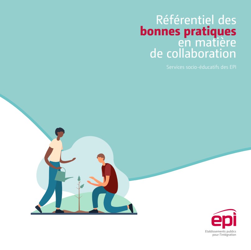 Couverture du Référentiel des bonnes pratiques en matière de collaboration 